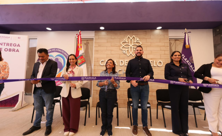 Tlaxcala amplía espacios para adultos mayores con nueva Casa del Abuelo en Terrenate