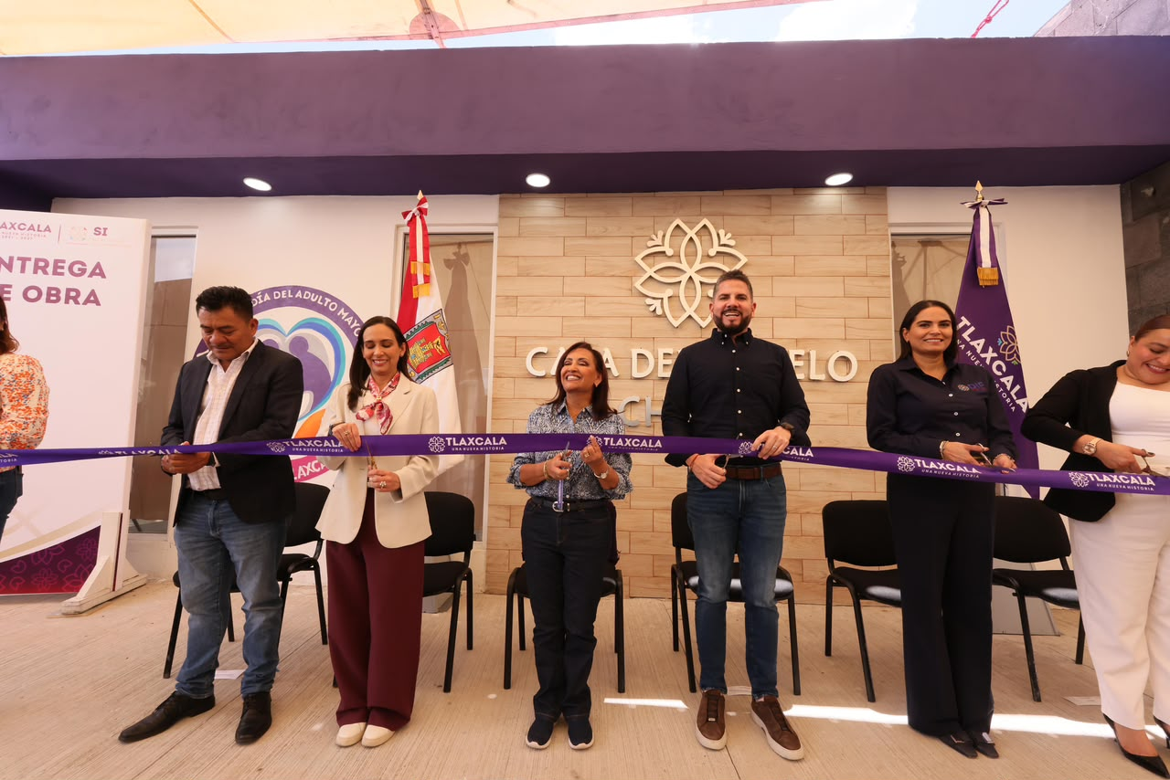 Tlaxcala amplía espacios para adultos mayores con nueva Casa del Abuelo en Terrenate