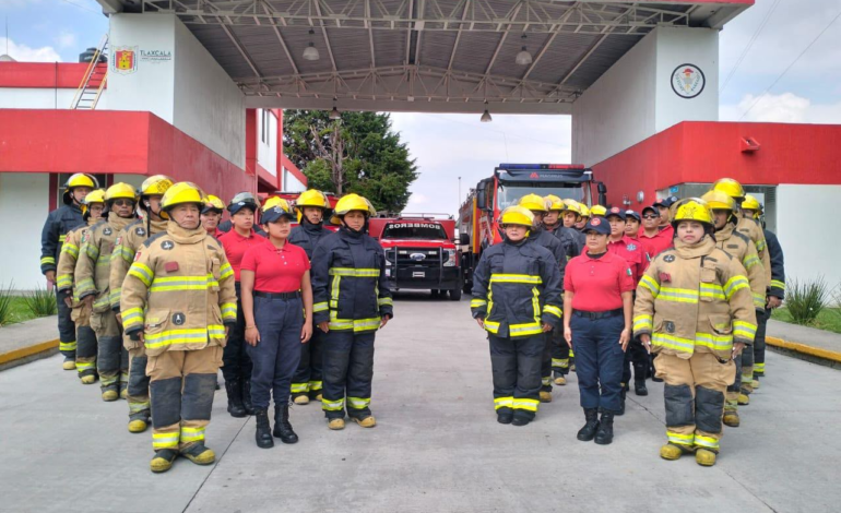 Bomberos de Tlaxcala mantienen respuesta permanente ante emergencias y siniestros