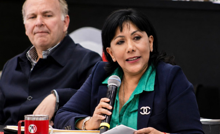 Anabell Ávalos pide fortalecer policías locales ante crecimiento de la extorsión
