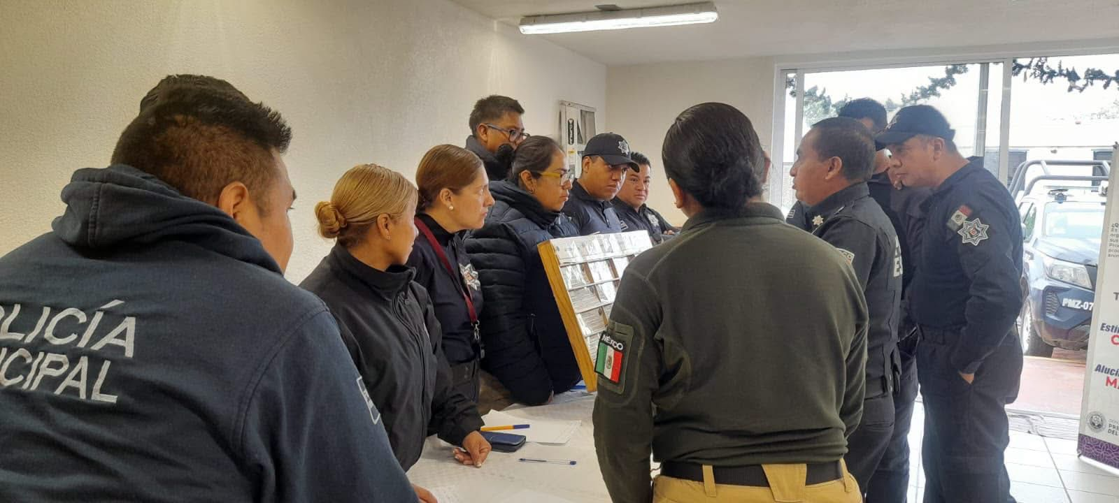 Zacualpan refuerza capacitación de policías municipales para fortalecer la prevención del delito