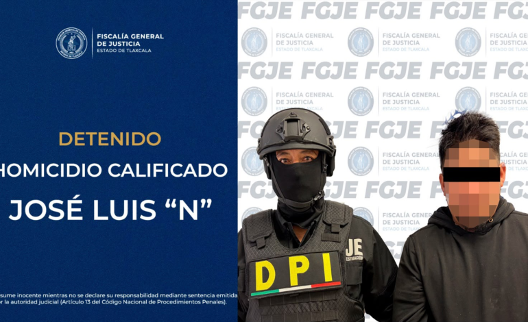 Capturan en el Estado de México a hombre acusado de homicidio en Tlaxcala