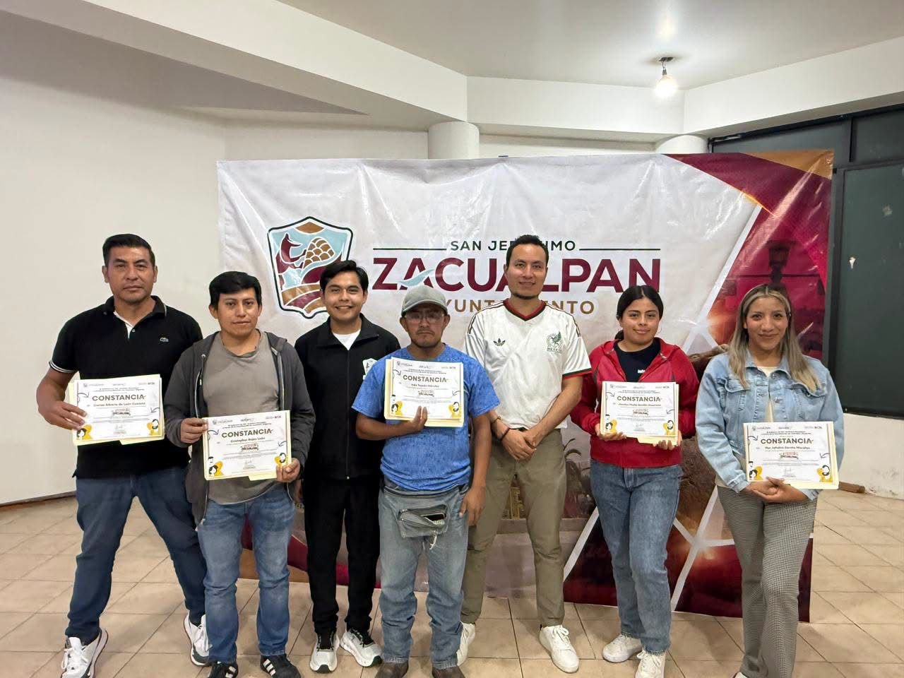 Sandra Corona fortalece oportunidades para jóvenes con “Impulsa Zacualpan”