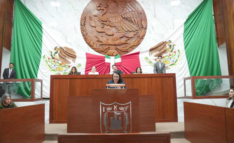 Laura Flores propone que el ahorro del Congreso se convierta en obra pública para los 60 municipios