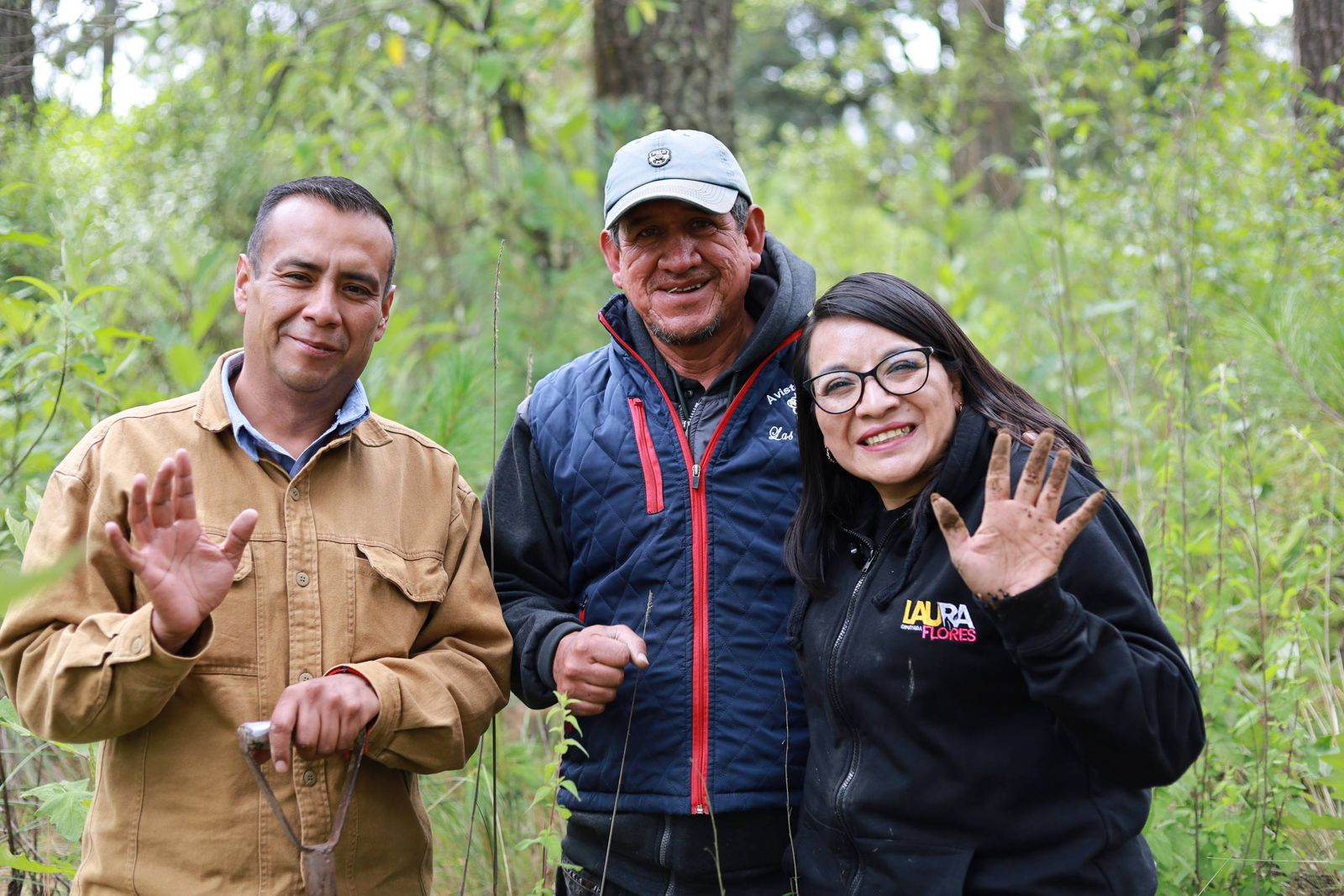 Laura Flores respalda acciones para preservar el Bosque de las Luciérnagas en Nanacamilpa