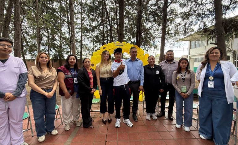 Zacualpan acerca orientación sobre salud mental a estudiantes del CONALEP 101