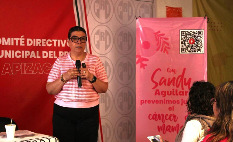 Con mastografías gratuitas, Sandy Aguilar se suma a la lucha contra el cáncer de mama